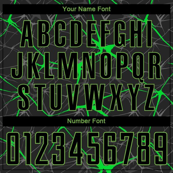 Custom Black Neon Green Sublimation Soccer Uniform Jersey